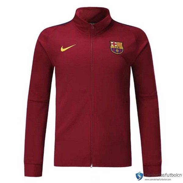 Chaqueta Barcelona 2017-18 Rojo Marino